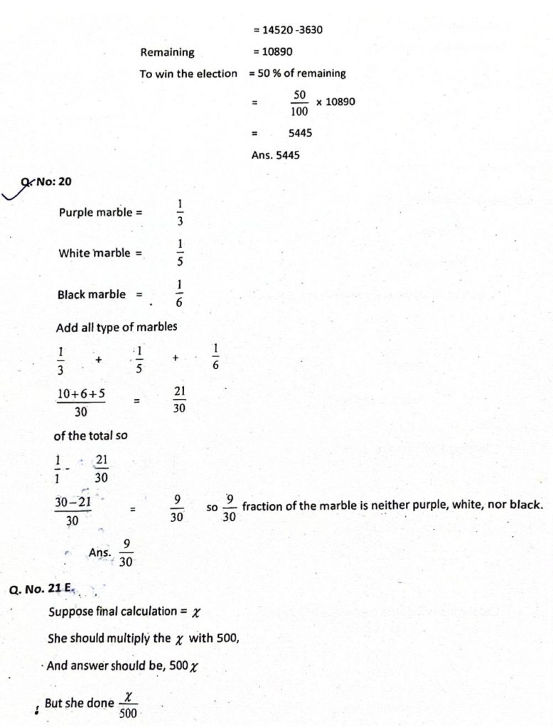 NTS Math Test Preparation